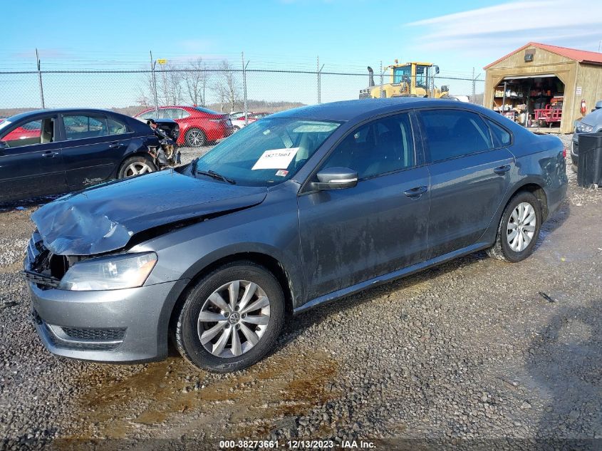 2015 VOLKSWAGEN PASSAT 1.8T WOLFSBURG EDITION - 1VWAS7A38FC015866