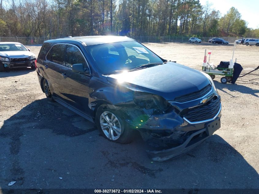 2017 CHEVROLET EQUINOX LS - 2GNALBEK0H1513290