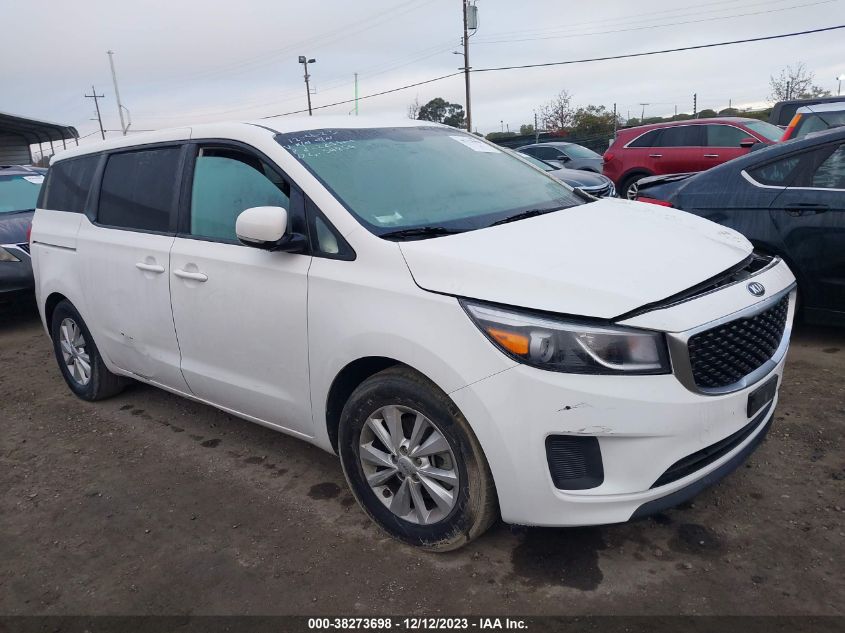 2017 KIA SEDONA LX - KNDMB5C16H6225500