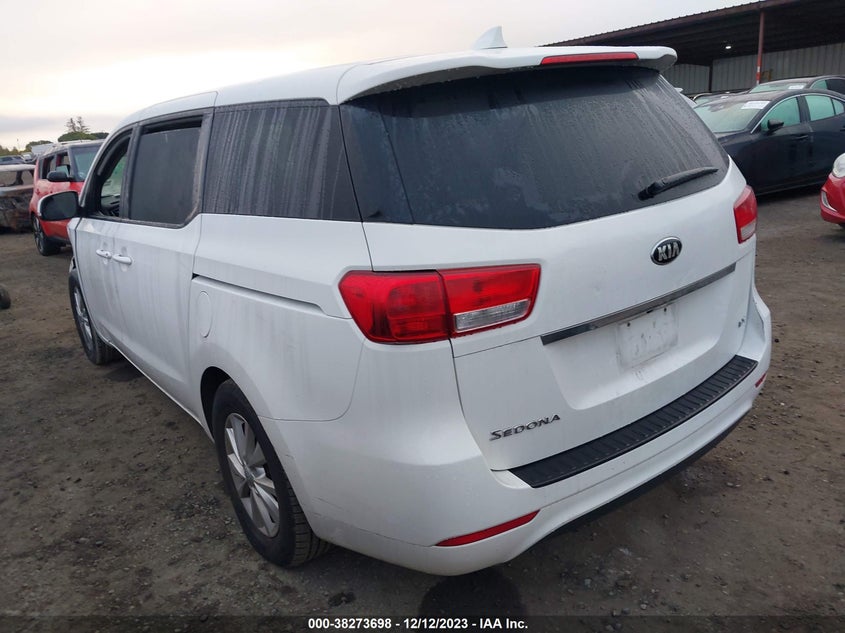 VIN KNDMB5C16H6225500 2017 KIA SEDONA LX