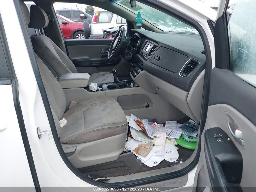 VIN KNDMB5C16H6225500 2017 KIA SEDONA LX