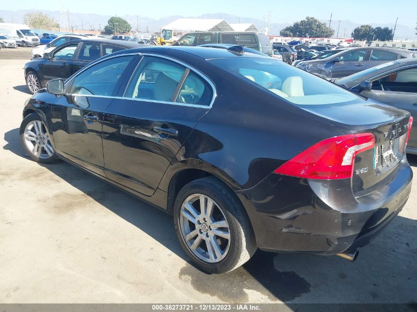 2013 VOLVO S60 T5 - YV1612FH0D2179211
