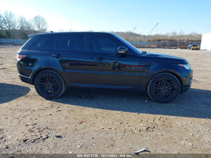 2016 LAND ROVER RANGE ROVER SPORT 3.0L V6 SUPERCHARGED HSE - SALWR2PF8GA660113