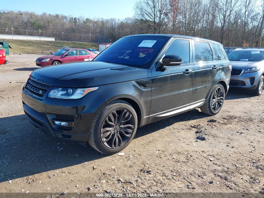 2016 LAND ROVER RANGE ROVER SPORT 3.0L V6 SUPERCHARGED HSE - SALWR2PF8GA660113