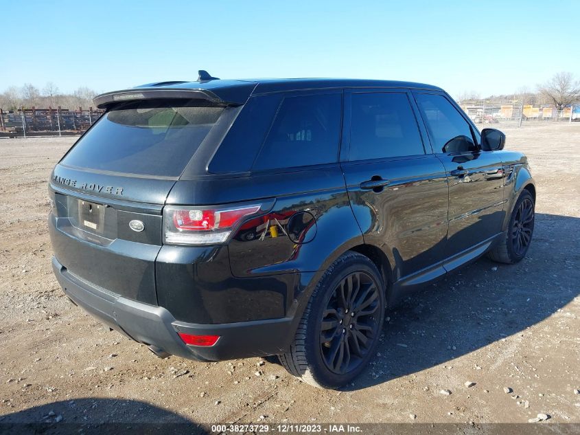2016 LAND ROVER RANGE ROVER SPORT 3.0L V6 SUPERCHARGED HSE - SALWR2PF8GA660113