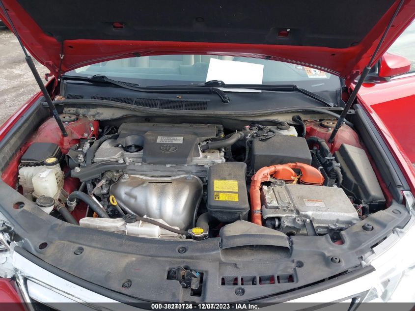 2013 TOYOTA CAMRY HYBRID XLE - 4T1BD1FK9DU096474