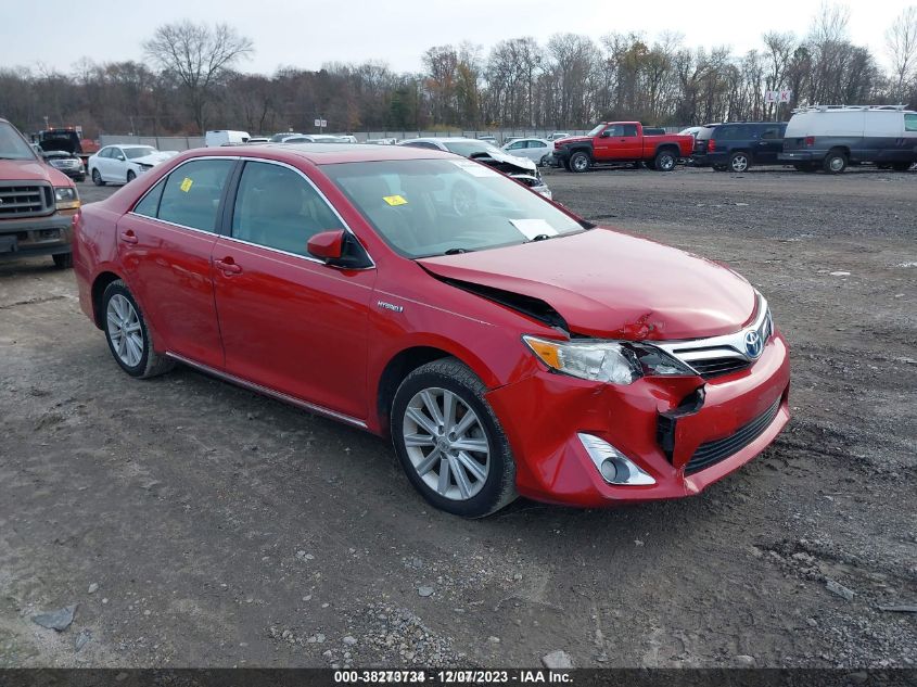 2013 TOYOTA CAMRY HYBRID XLE - 4T1BD1FK9DU096474