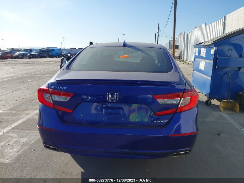 2020 HONDA ACCORD SPORT - 1HGCV1F34LA013999