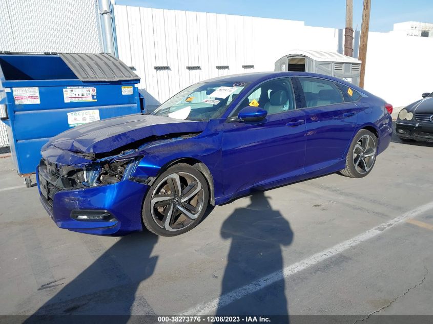 2020 HONDA ACCORD SPORT - 1HGCV1F34LA013999