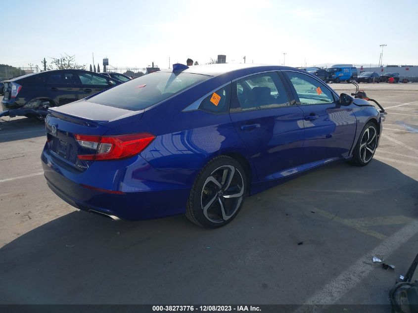 2020 HONDA ACCORD SPORT - 1HGCV1F34LA013999