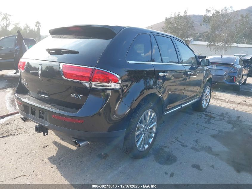 VIN 2LMDJ6JK2DBL15954 2013 LINCOLN MKX no.4