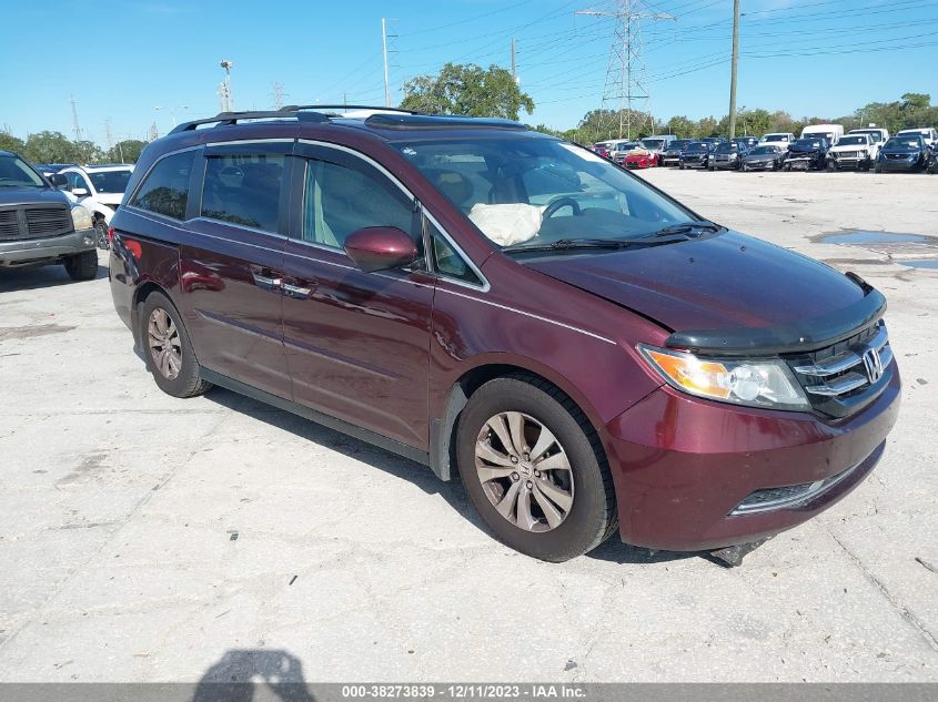 2014 HONDA ODYSSEY EXL - 5FNRL5H64EB100373