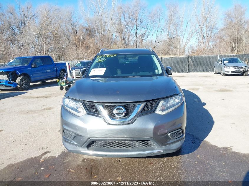2015 NISSAN ROGUE SV - KNMAT2MVXFP550576