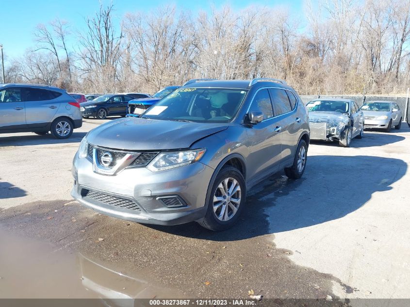 2015 NISSAN ROGUE SV - KNMAT2MVXFP550576