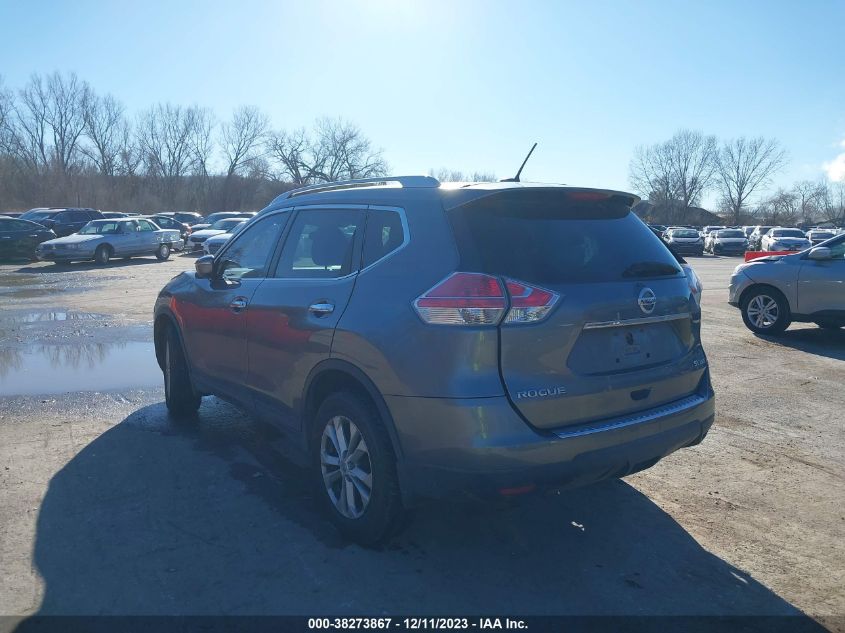 2015 NISSAN ROGUE SV - KNMAT2MVXFP550576