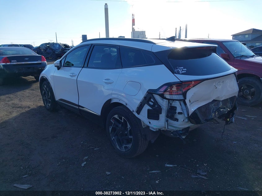 VIN 5XYK53AF2PG061837 2023 KIA SPORTAGE SX PRESTIGE