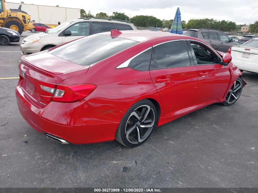 2020 HONDA ACCORD SPORT - 1HGCV1F32LA027304