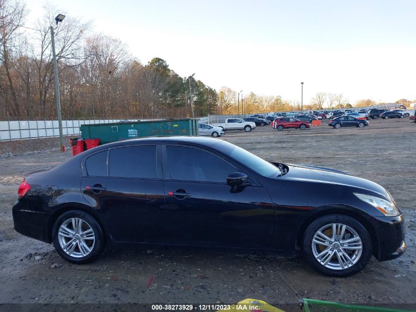 2013 INFINITI G37 JOURNEY JN1CV6AP5DM301720