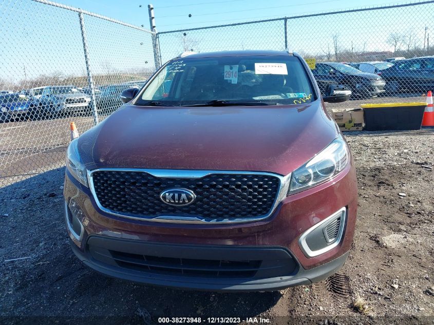 2017 KIA SORENTO 3.3L LX - 5XYPGDA54HG331679