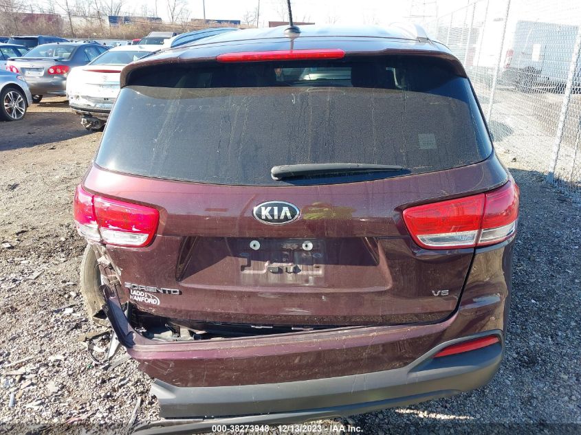 2017 KIA SORENTO 3.3L LX - 5XYPGDA54HG331679