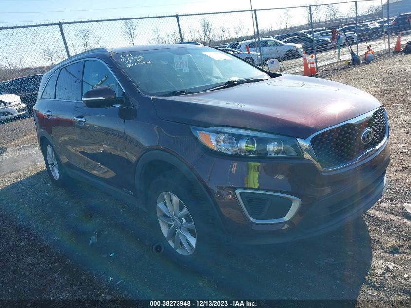 2017 KIA SORENTO 3.3L LX - 5XYPGDA54HG331679