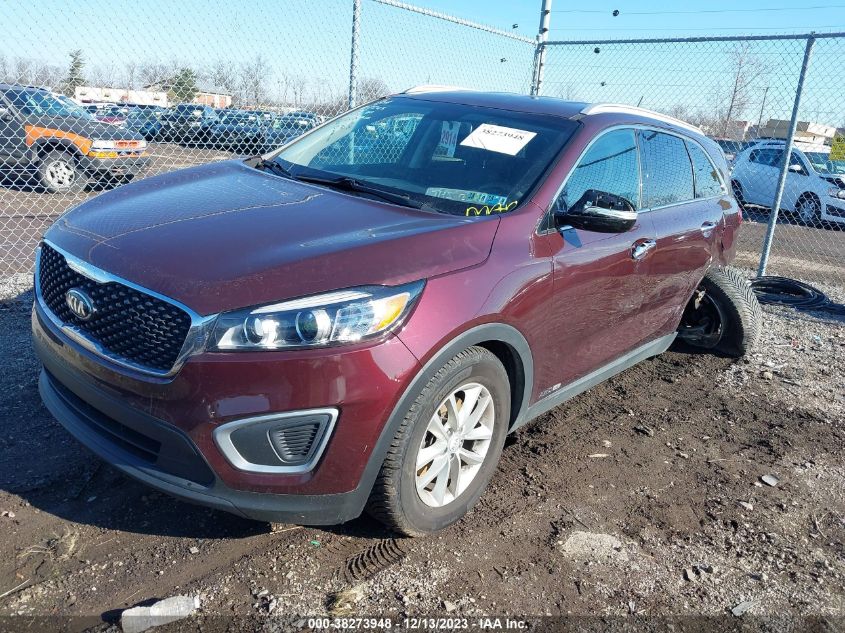 2017 KIA SORENTO 3.3L LX - 5XYPGDA54HG331679