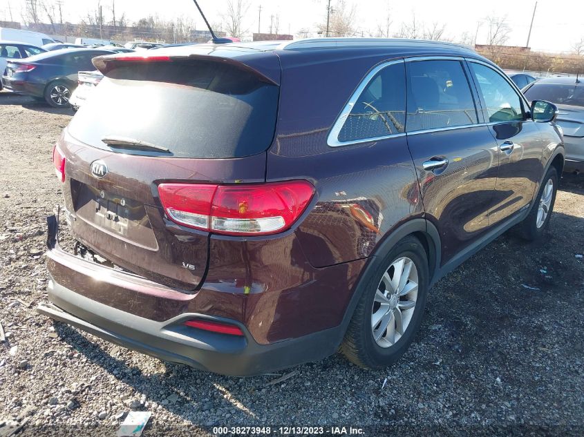 2017 KIA SORENTO 3.3L LX - 5XYPGDA54HG331679