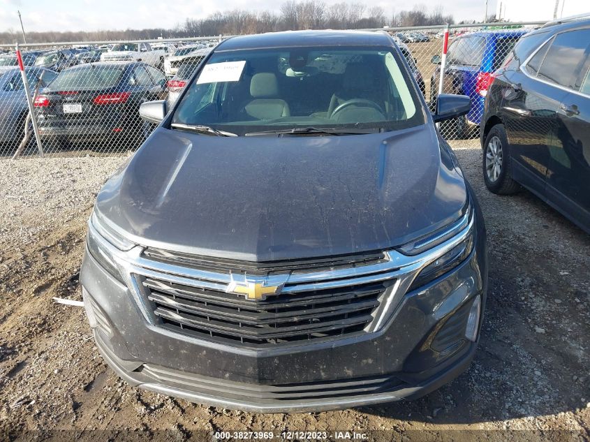 2022 CHEVROLET EQUINOX FWD LT - 3GNAXKEV3NS229134