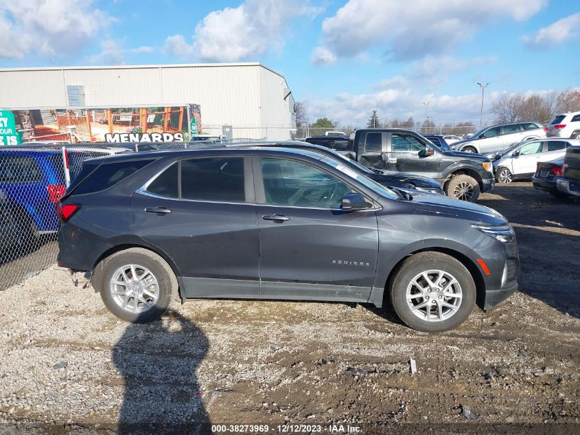 2022 CHEVROLET EQUINOX FWD LT - 3GNAXKEV3NS229134