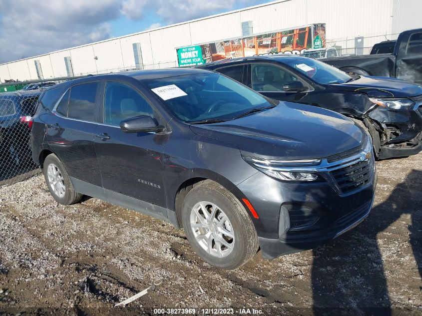 2022 CHEVROLET EQUINOX FWD LT - 3GNAXKEV3NS229134