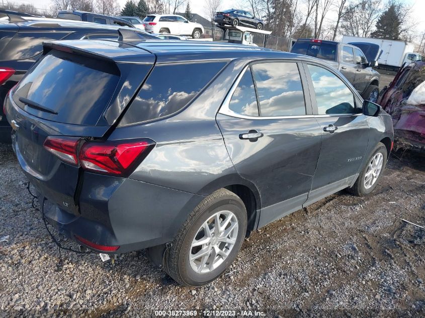 2022 CHEVROLET EQUINOX FWD LT - 3GNAXKEV3NS229134