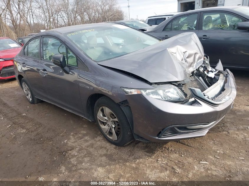 2015 HONDA CIVIC LX - 19XFB2F5XFE106300