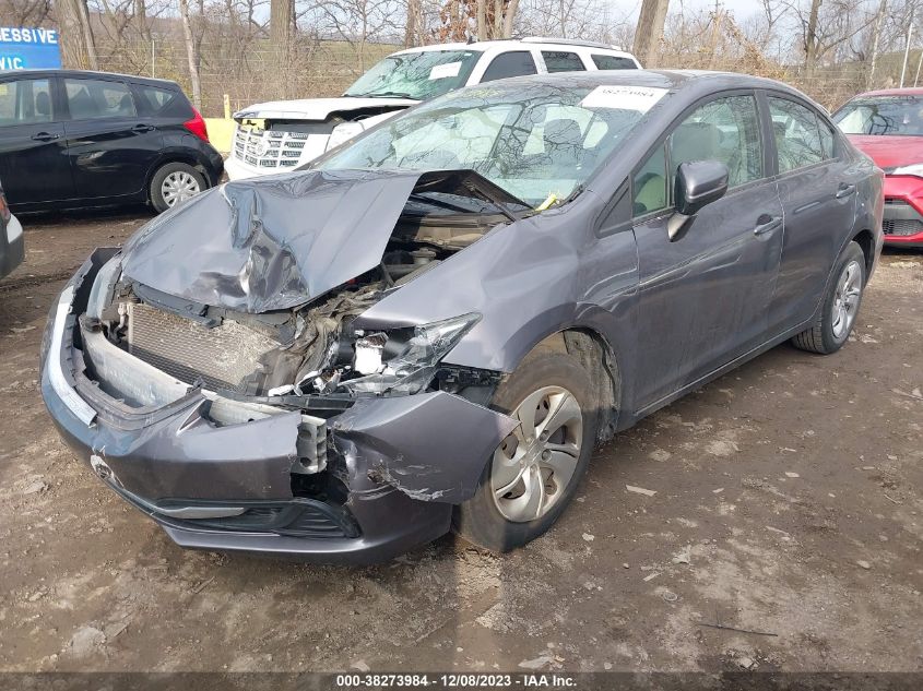2015 HONDA CIVIC LX - 19XFB2F5XFE106300