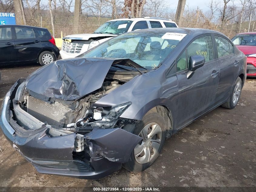 2015 HONDA CIVIC LX - 19XFB2F5XFE106300