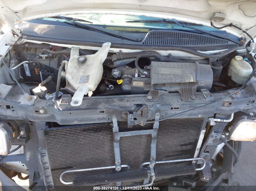 2013 CHEVROLET EXPRESS 2500 WORK VAN 1GCWGGFA3D1189791