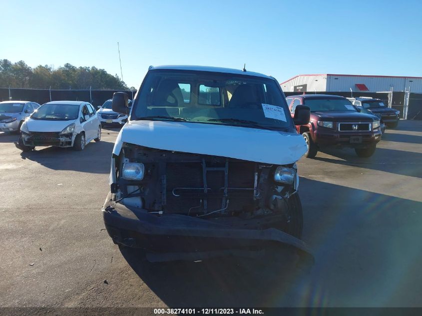 2013 CHEVROLET EXPRESS 2500 WORK VAN 1GCWGGFA3D1189791