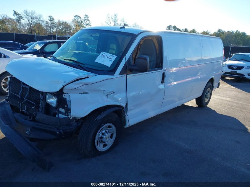 2013 CHEVROLET EXPRESS 2500 WORK VAN 1GCWGGFA3D1189791