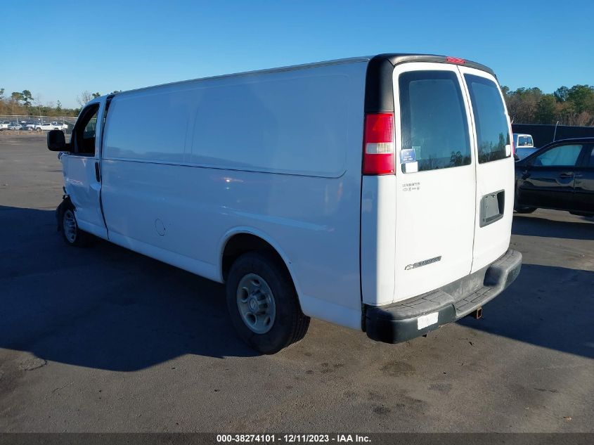2013 CHEVROLET EXPRESS 2500 WORK VAN 1GCWGGFA3D1189791