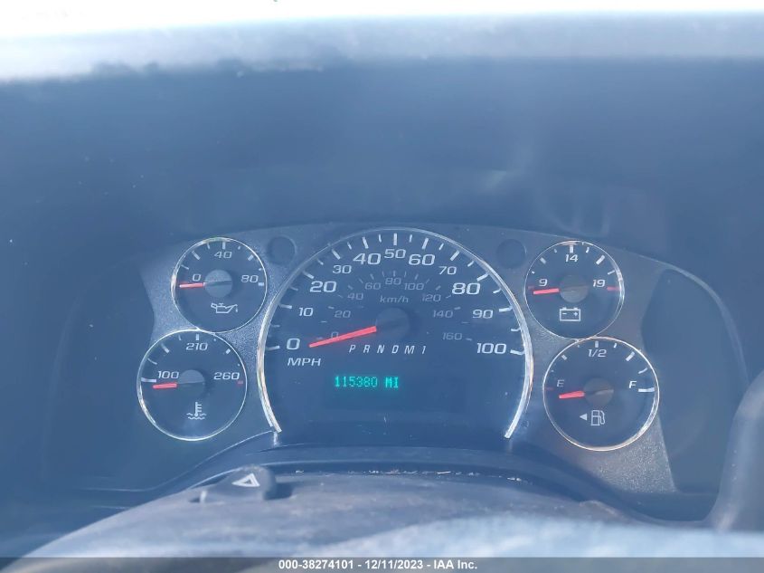 2013 CHEVROLET EXPRESS 2500 WORK VAN 1GCWGGFA3D1189791
