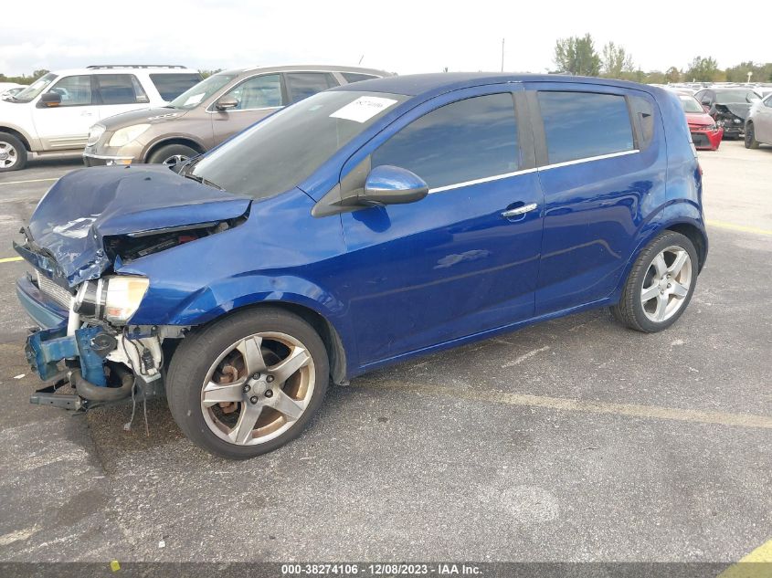 2014 CHEVROLET SONIC LTZ - 1G1JE6SB7E4217822