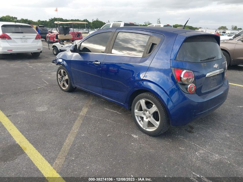 2014 CHEVROLET SONIC LTZ - 1G1JE6SB7E4217822