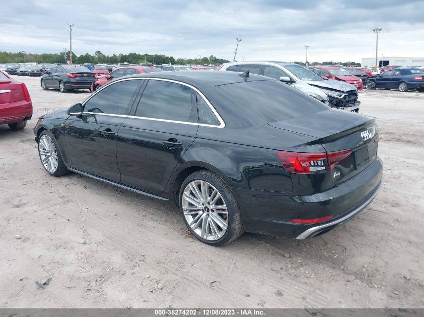 WAUENAF42KA100845 2019 AUDI A4, photo no. 3