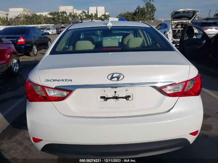 2014 HYUNDAI SONATA GLS - 5NPEB4AC1EH839164