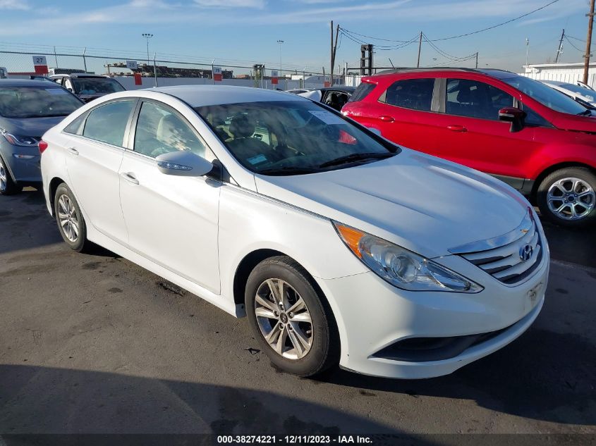 2014 HYUNDAI SONATA GLS - 5NPEB4AC1EH839164