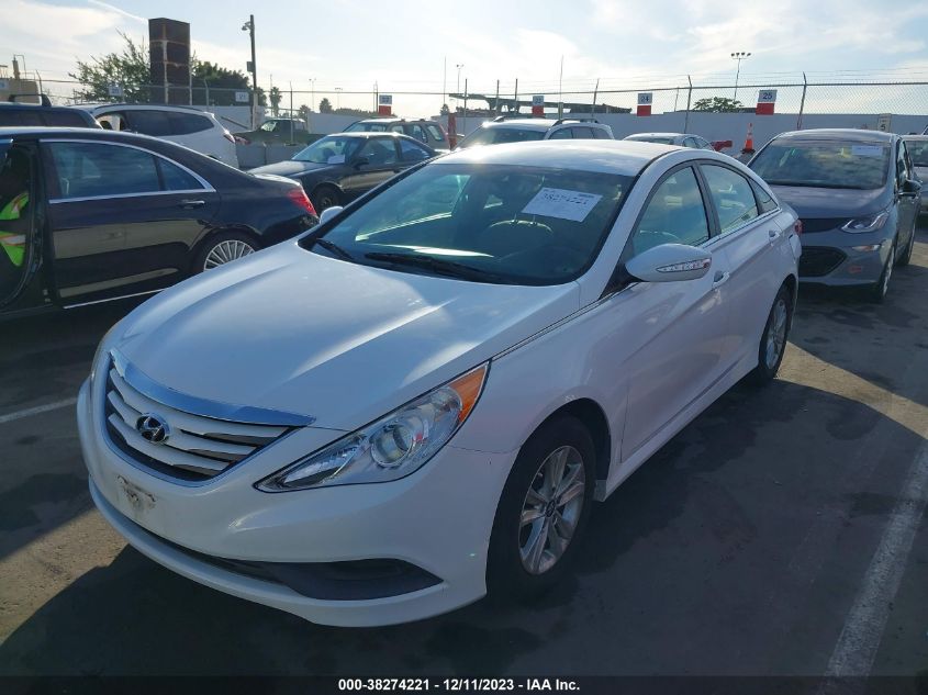 2014 HYUNDAI SONATA GLS - 5NPEB4AC1EH839164