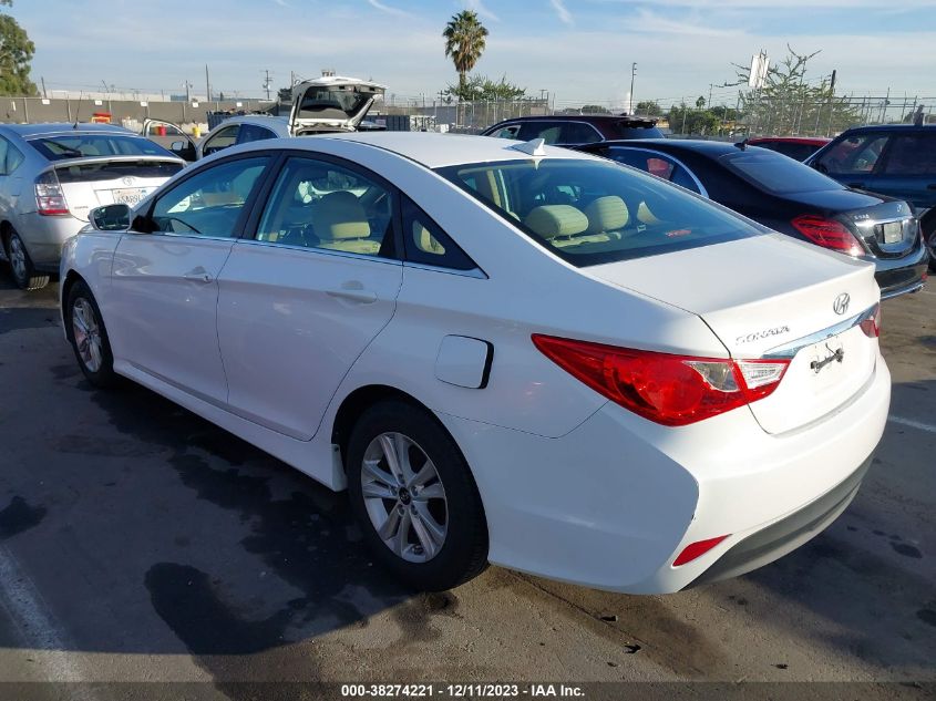 2014 HYUNDAI SONATA GLS - 5NPEB4AC1EH839164