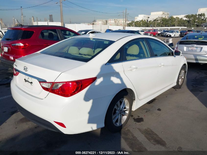 2014 HYUNDAI SONATA GLS - 5NPEB4AC1EH839164