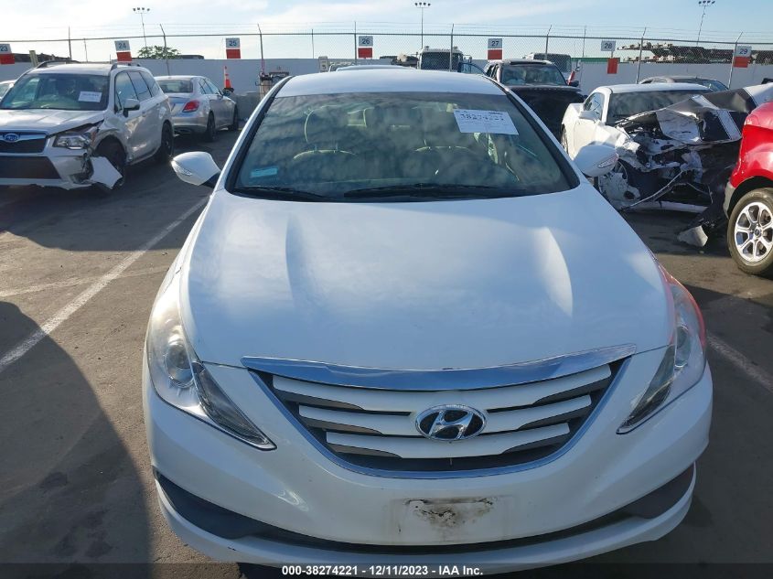 2014 HYUNDAI SONATA GLS - 5NPEB4AC1EH839164