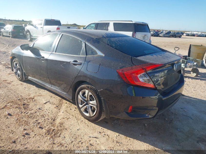 2016 HONDA CIVIC LX - 19XFC2F57GE038357