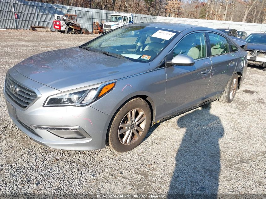 2015 HYUNDAI SONATA SE - 5NPE24AF9FH062986